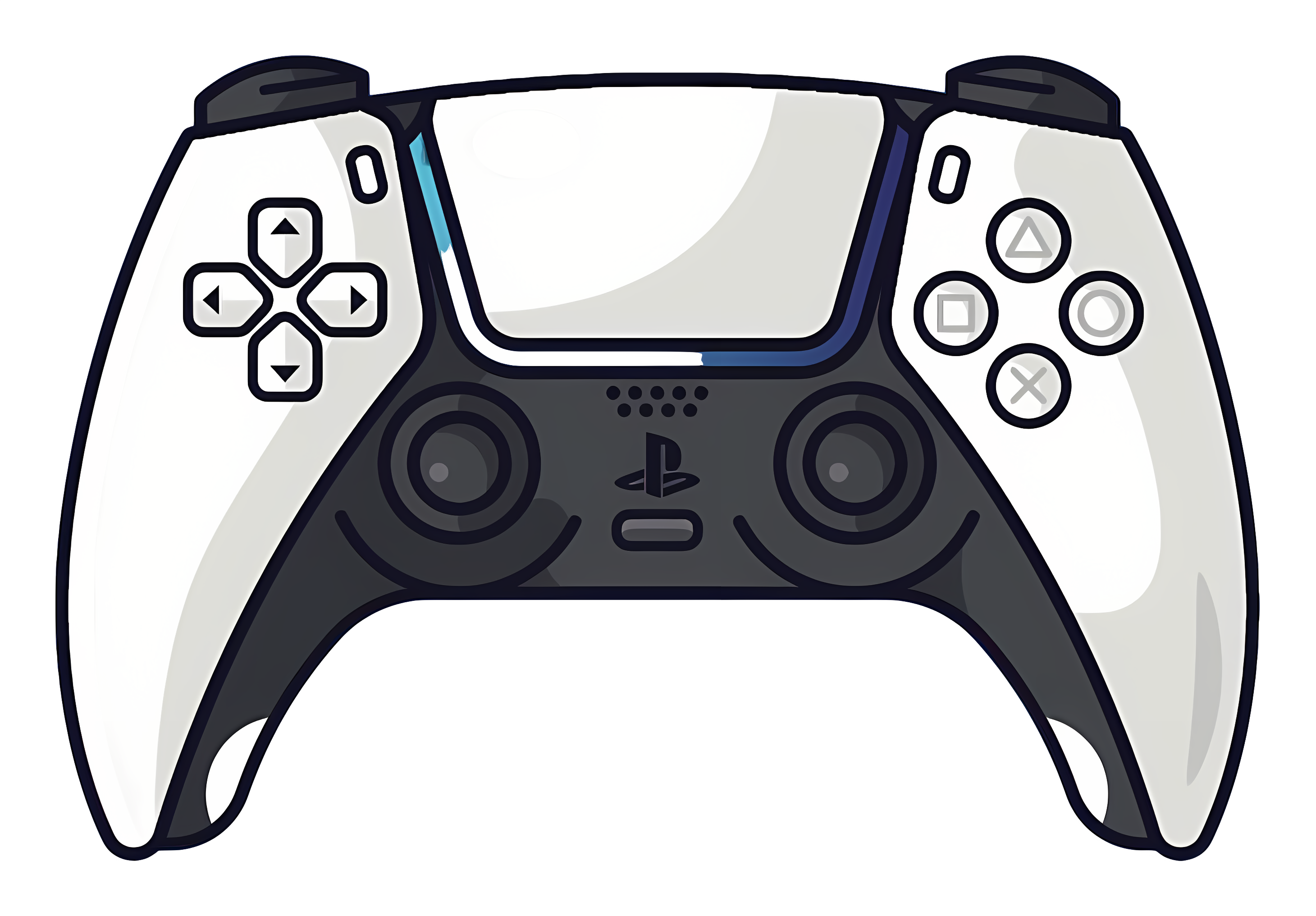 Gaming Controller Illustration